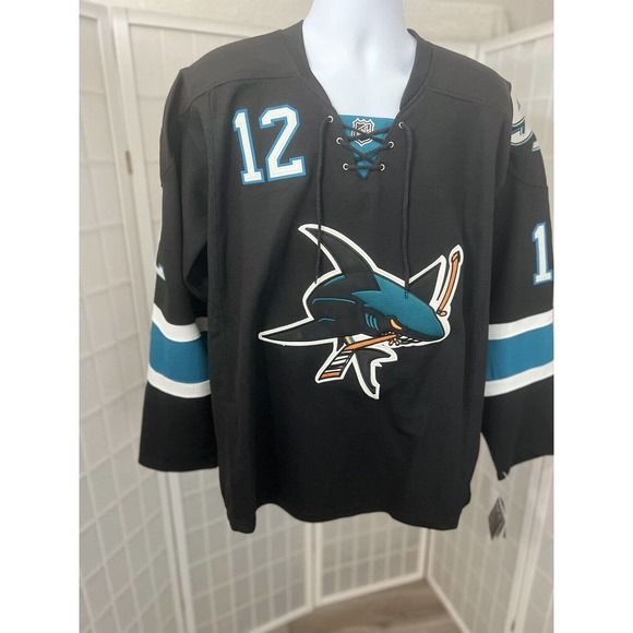RARE San Jose Sharks Patrick Marleau Authentic RBK Jersey 50 - Picture 2 of 12